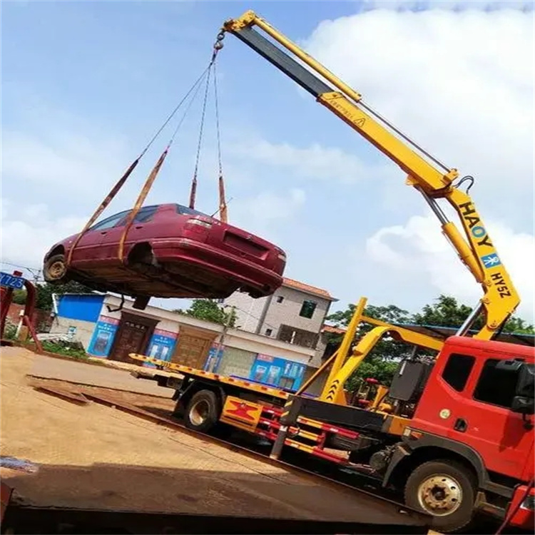 昆山吊车救援小汽车怎么吊